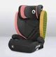 Автокресло Lionelo Isofix Hugo Черно/Розовое foto