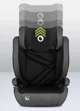 Автокресло Lionelo Isofix Hugo Черное, 15-36 кг foto
