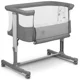 Кроватка-сослип 3 в 1 Lionelo Aurora Grey Concrete foto