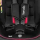Автокресло Lionelo Isofix Bastiaan, 0–36 кг, Красное foto
