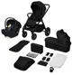 Carucior 2 in 1 Lionelo Layla Negru foto
