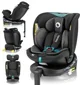 Автокресло Lionelo Isofix Navy, вращающееся 360, 0‑36 кг Черное foto