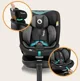 Автокресло Lionelo Isofix Navy, вращающееся 360, 0‑36 кг Черное foto
