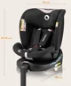 Scaun auto Lionelo Navy, rotativ 360, 0-36 kg Negru-roz foto