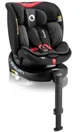 Scaun auto Lionelo Isofix Navy, rotativ 360, 0-36 kg Rosu foto