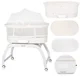 Patuc co-sleeper Lionelo Coral Alb foto