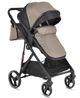 Carucior transformabil 3 in 1 Moni Marbella Nougat cu scoica foto