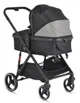 Carucior transformabil 3 in 1 Moni Marbella Negru foto