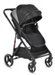 Carucior transformabil 3 in 1 Moni Marbella Negru foto