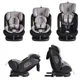 Scaun auto Moni Isofix Pilo, 0-36 kg Gri foto