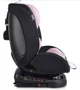 Scaun auto Isofix 360 Moni Serengeti, 0-36 kg, Roz foto