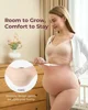Трусы для беременных Momcozy с высокой талией, 3 шт., размер XL foto