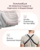 Эргономичный рюкзак‑кенгуру Momcozy Air Mesh-Grey foto