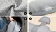 Perna pentru gravide Momcozy in forma F Velvet Grey foto