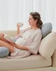 Perna pentru gravide Momcozy in forma F Velvet Grey foto
