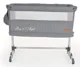 Кроватка co-sleeper 2 в 1 Moni Day n Night с манежем Серый foto