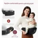 Suport ergonomic pe sold Momcozy Carrier Black, Medium foto