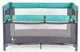 Манеж с выдвижной перекладиной Moni Next Level Бирюзовый foto