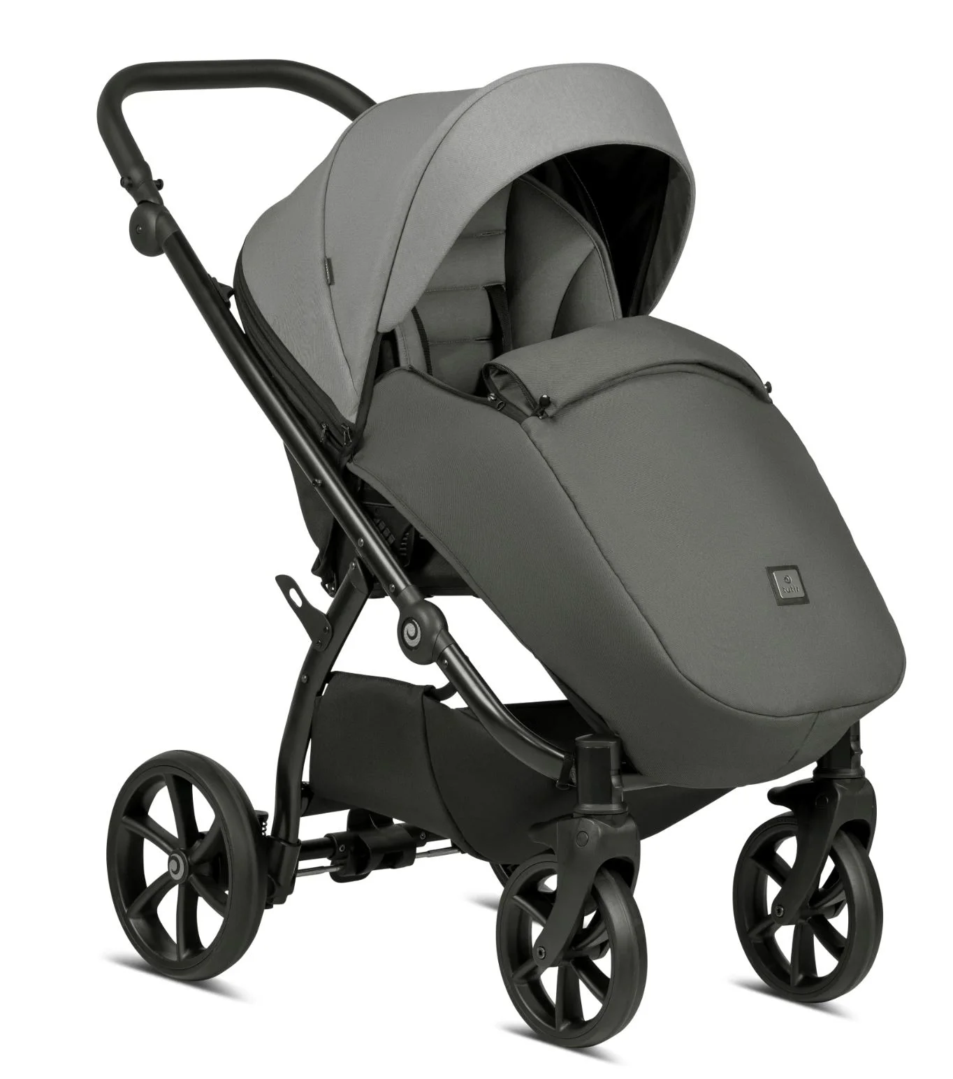 Carucior 2 in 1 Tutis Uno 5 Earth Gri foto