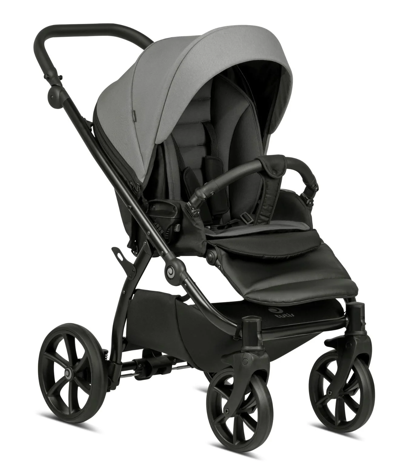 Carucior 2 in 1 Tutis Uno 5 Earth Gri foto