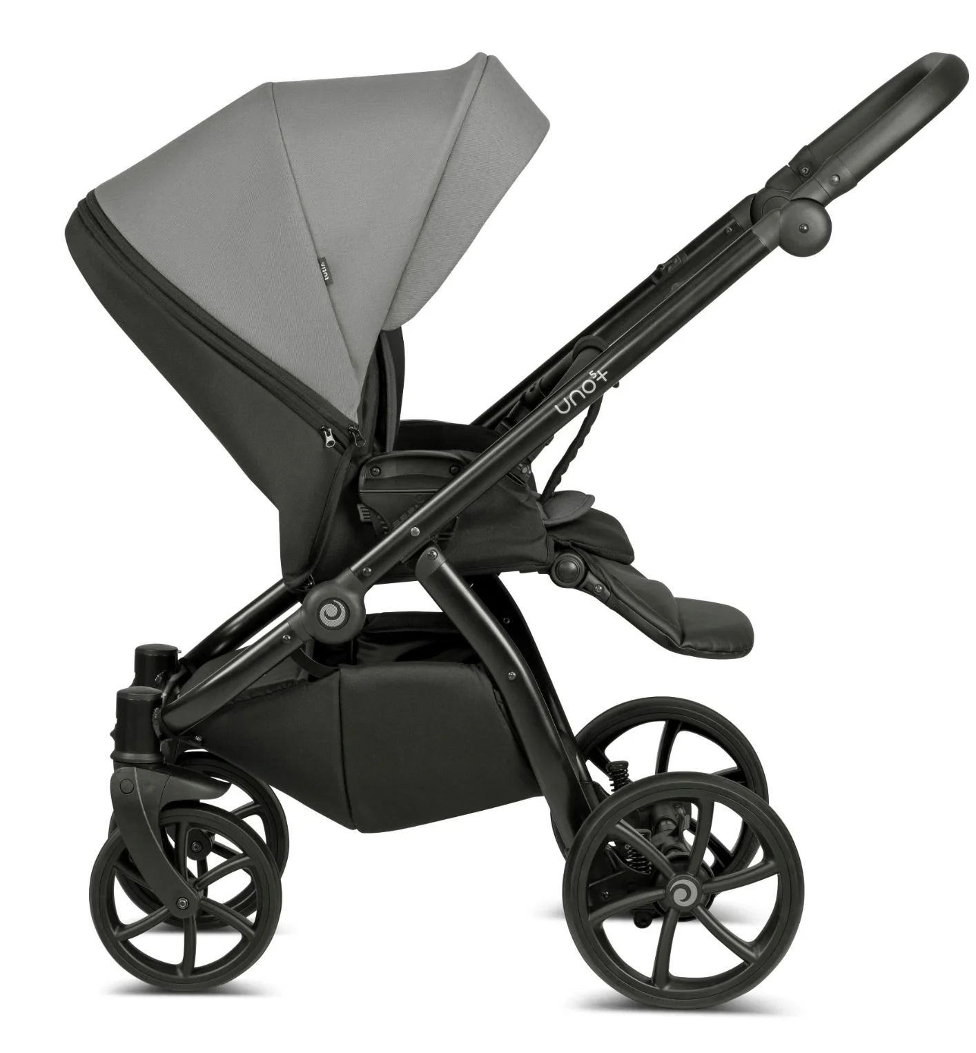Carucior 2 in 1 Tutis Uno 5 Earth Gri foto