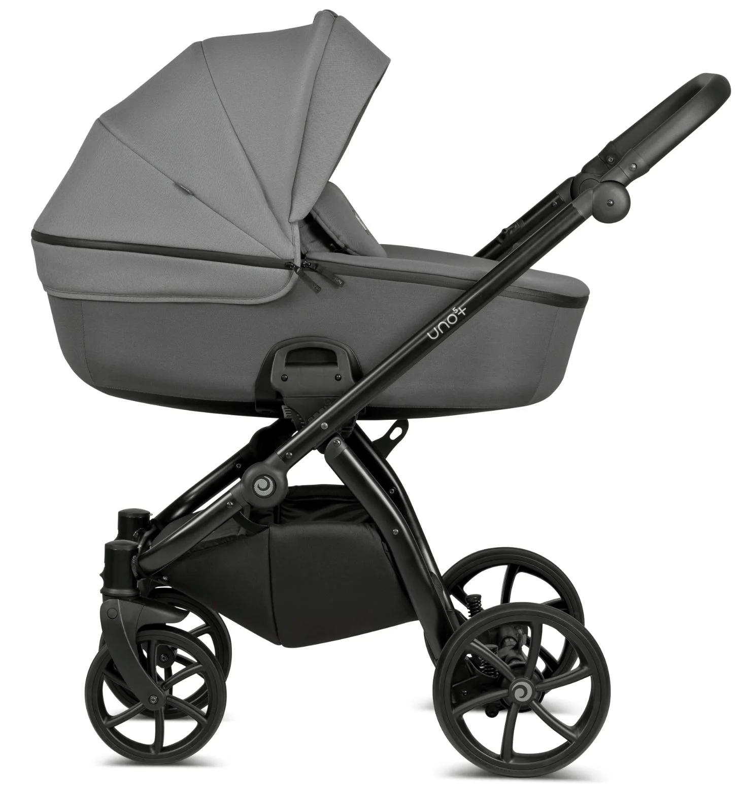 Carucior 2 in 1 Tutis Uno 5 Earth Gri foto