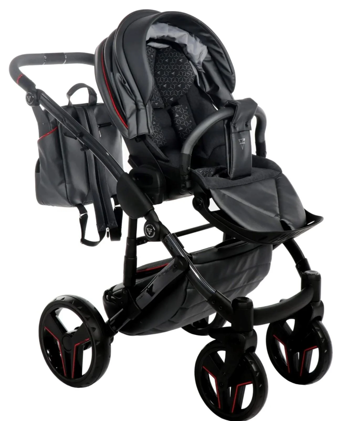 Carucior 2 in 1 Junama S-Class 06 Grafit foto