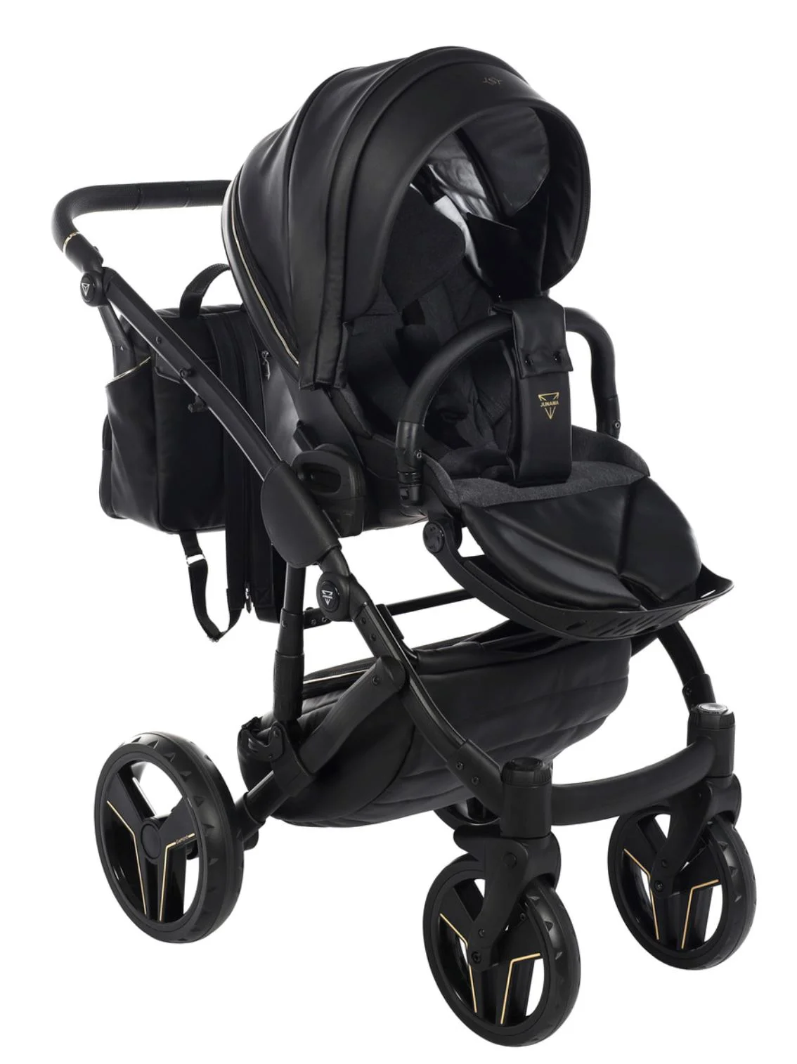 Carucior 2 in 1 Junama S-Class 07 Negru foto