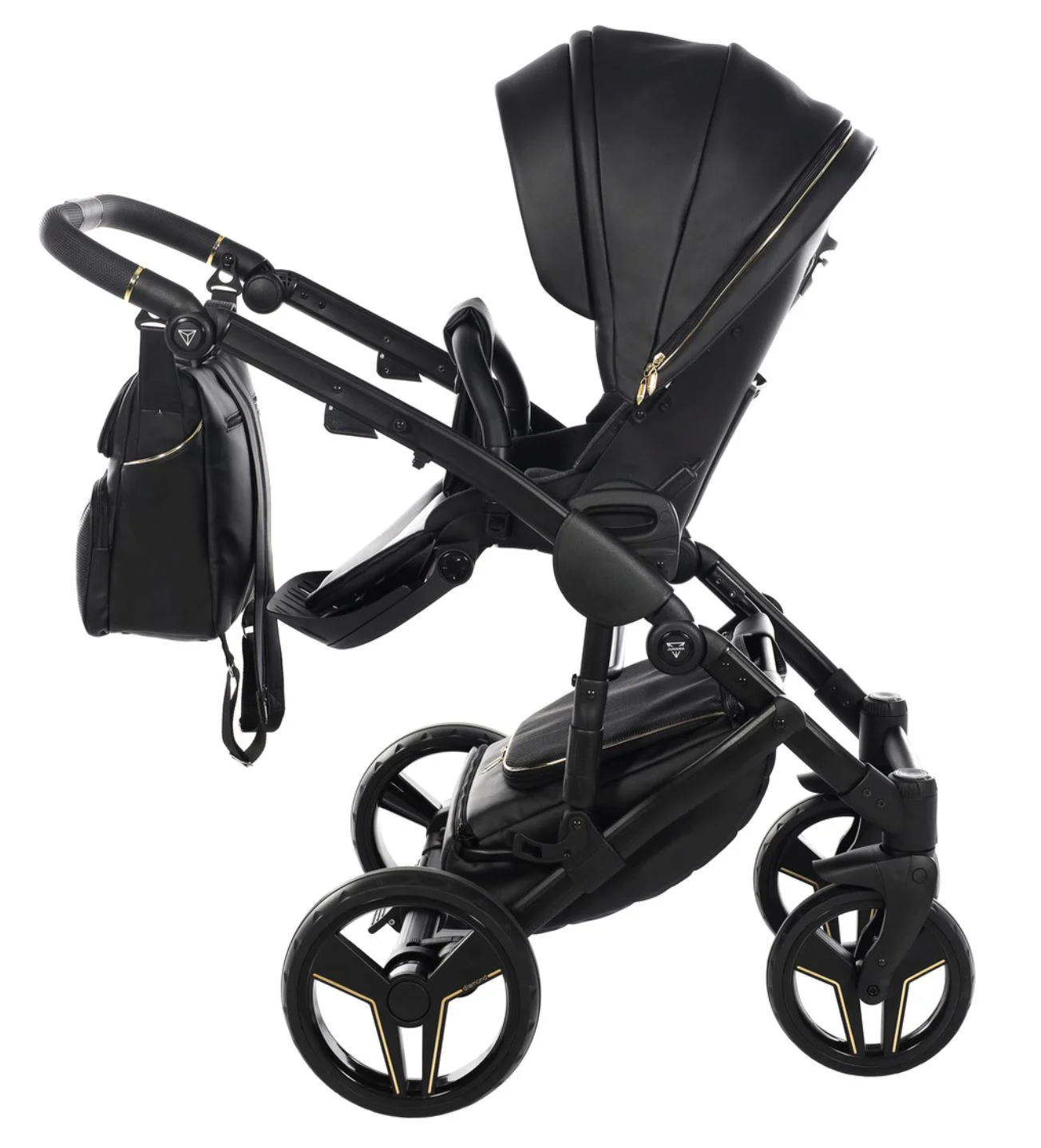 Carucior 2 in 1 Junama S-Class 07 Negru foto