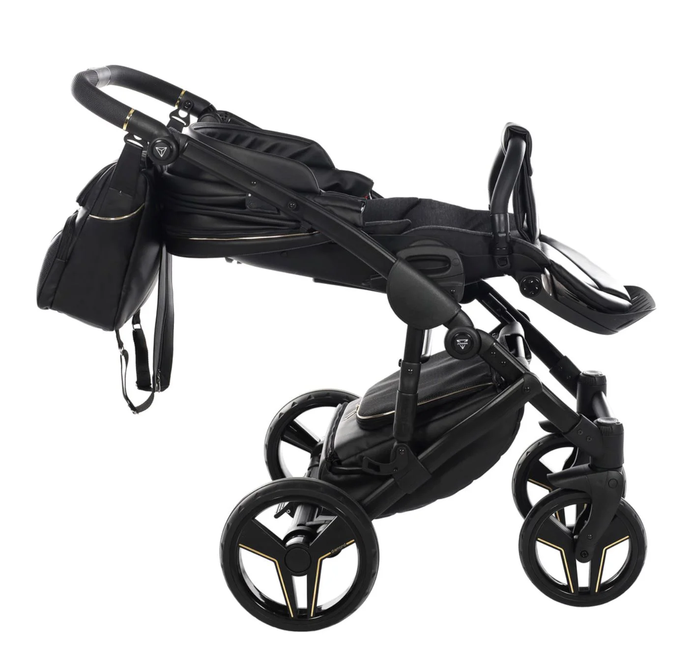 Carucior 2 in 1 Junama S-Class 07 Negru foto