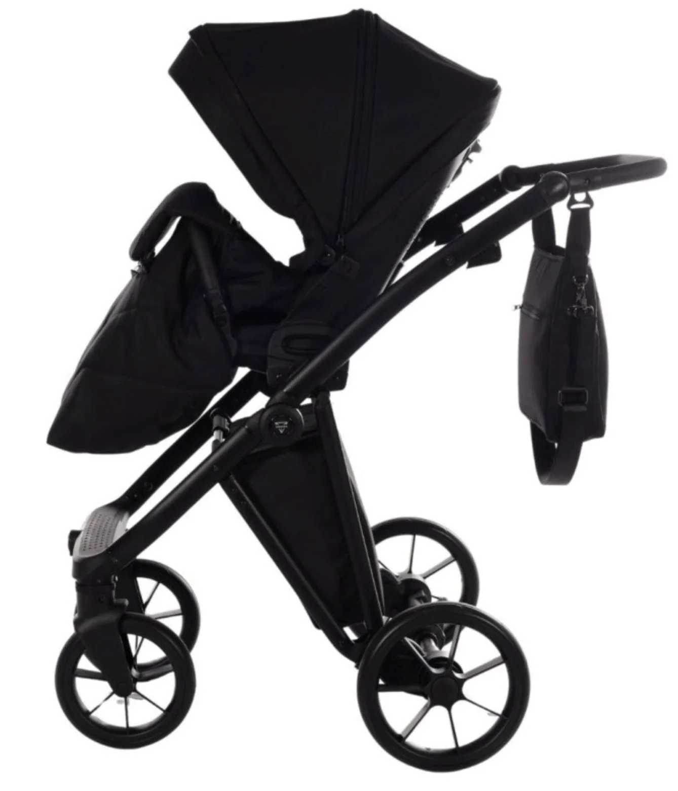 Carucior 2 in 1 Junama Space Negru foto