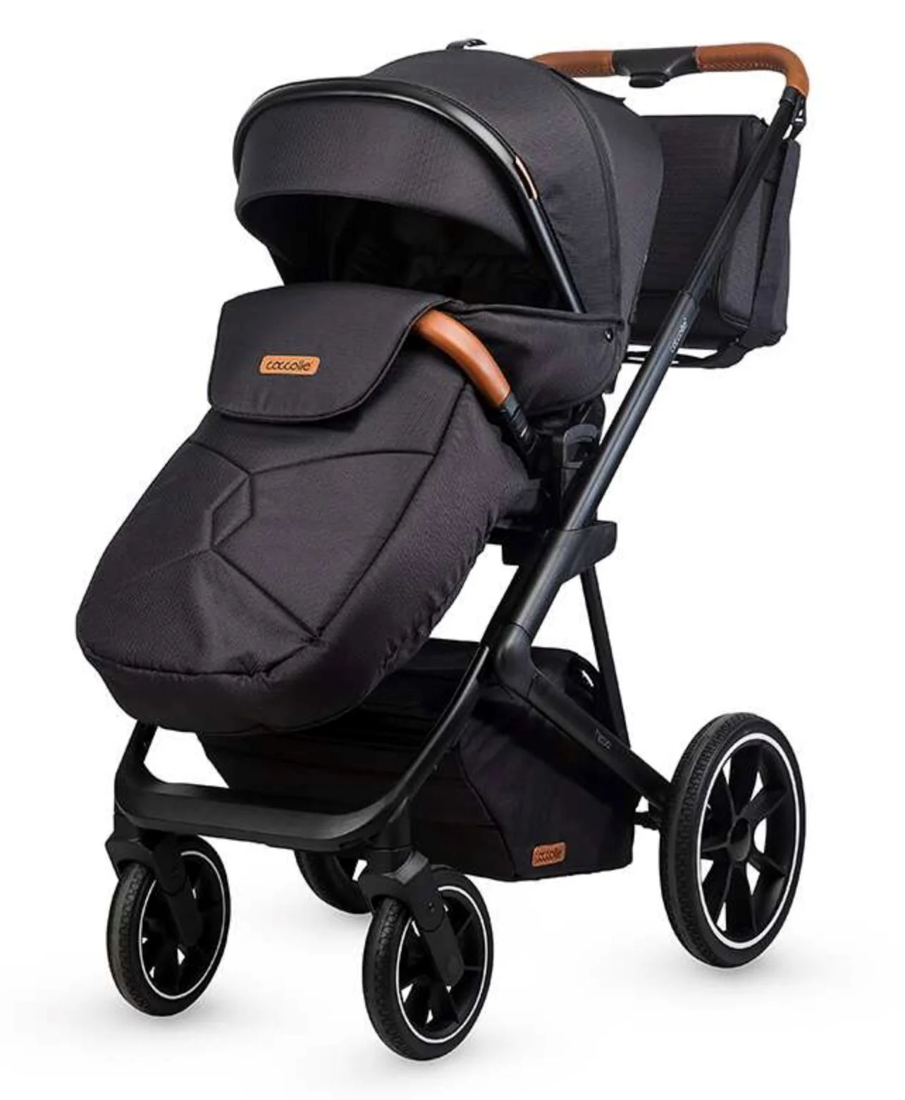 Carucior 2 in 1 Coccolle Nessia Diamond Negru foto