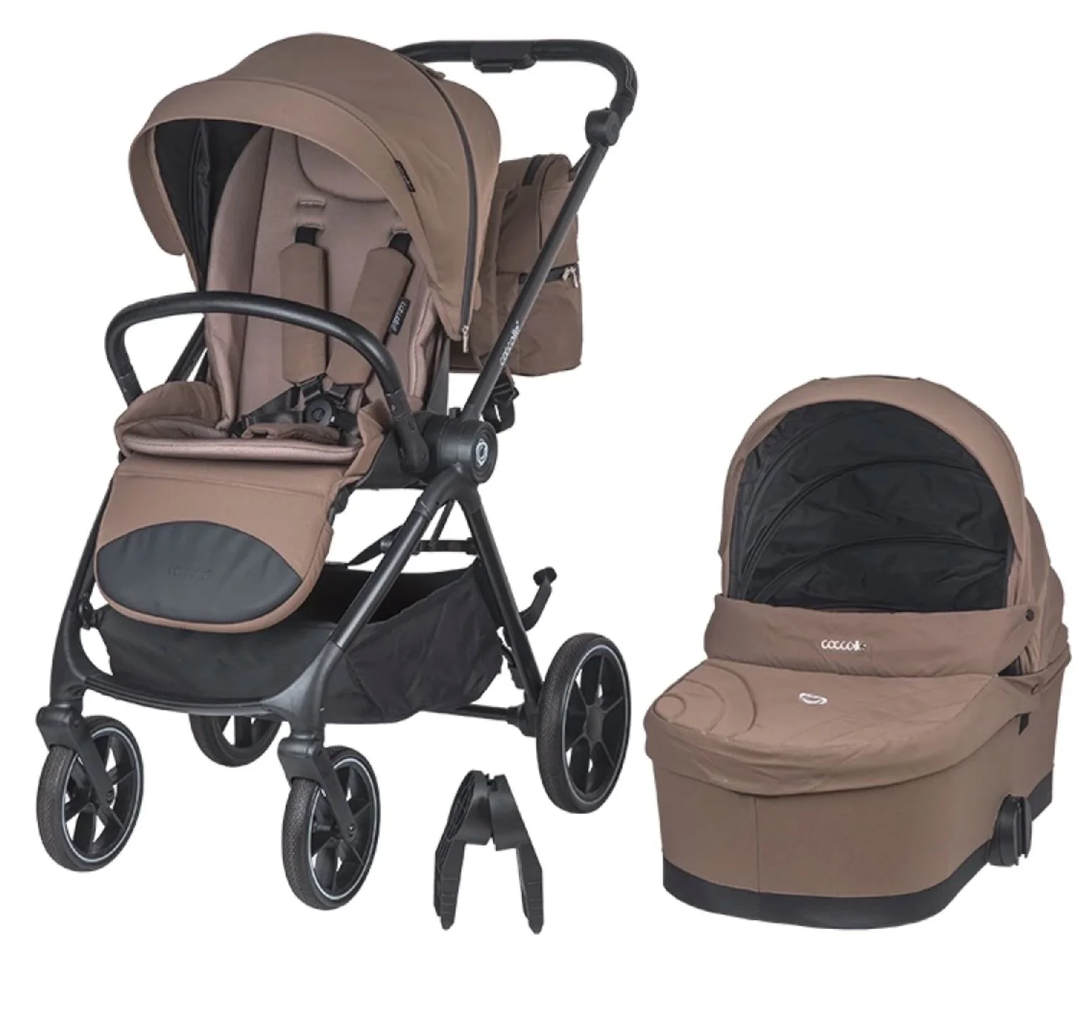 Carucior 2 in 1 Coccolle Serry Light Taupe foto