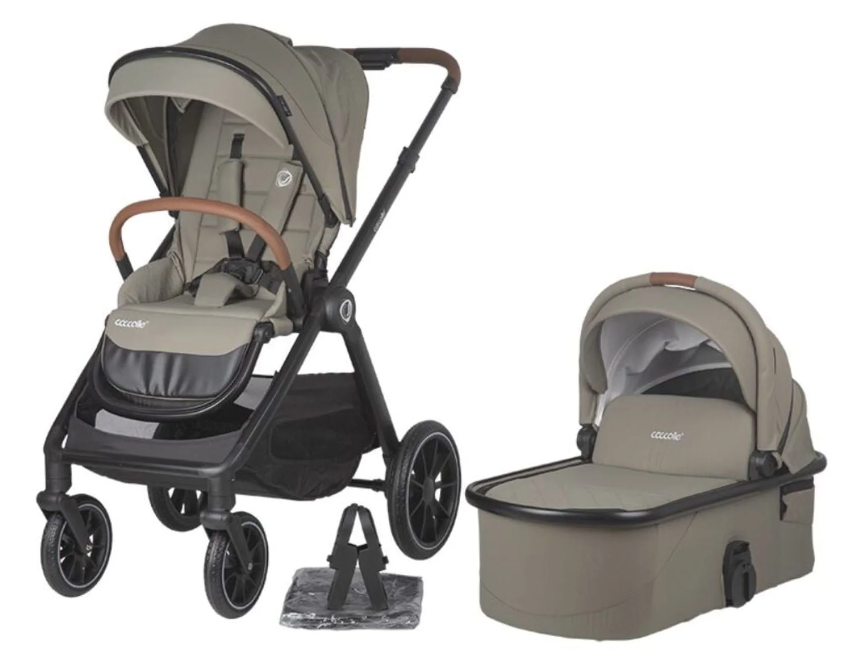 Carucior 2 in 1 Coccolle Aspen Sand Bej foto