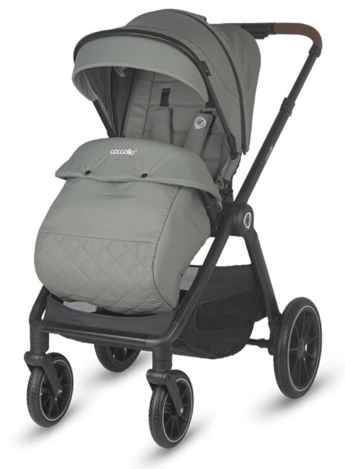 Carucior 2 in 1 Coccolle Aspen Moss Verde foto