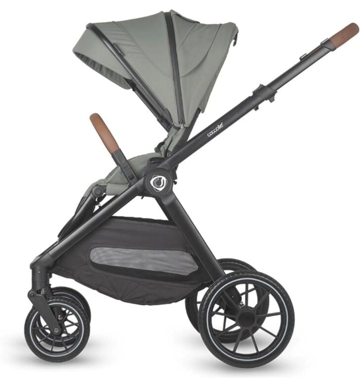 Carucior 2 in 1 Coccolle Aspen Moss Verde foto