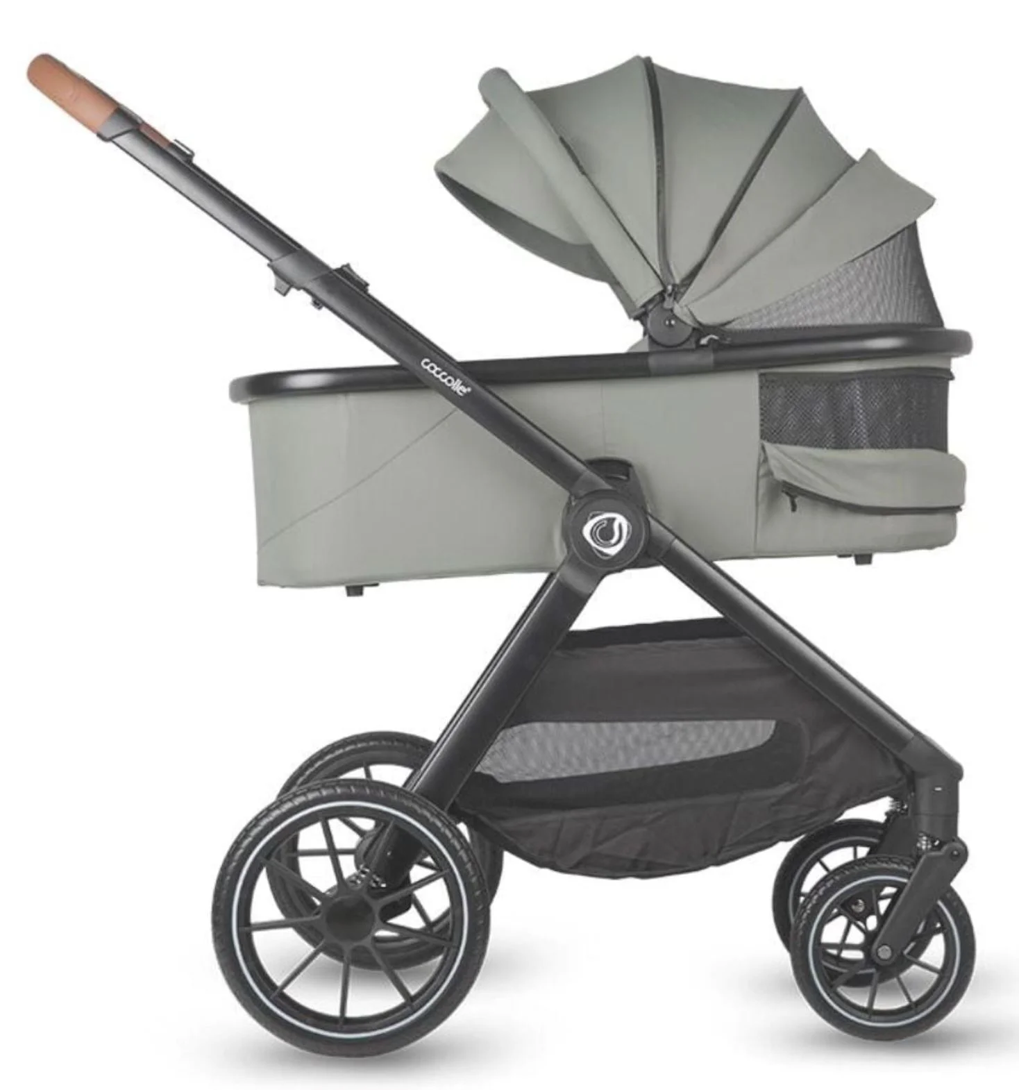 Carucior 2 in 1 Coccolle Aspen Moss Verde foto