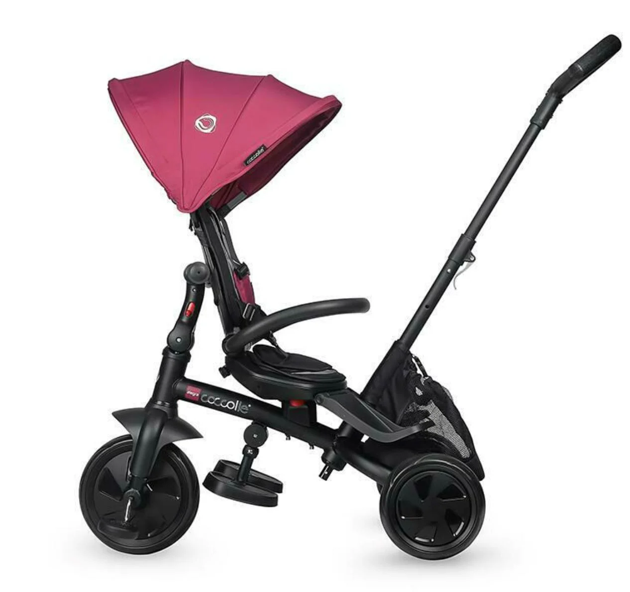 Tricicleta multifunctionala Coccolle Alegra Magenta foto
