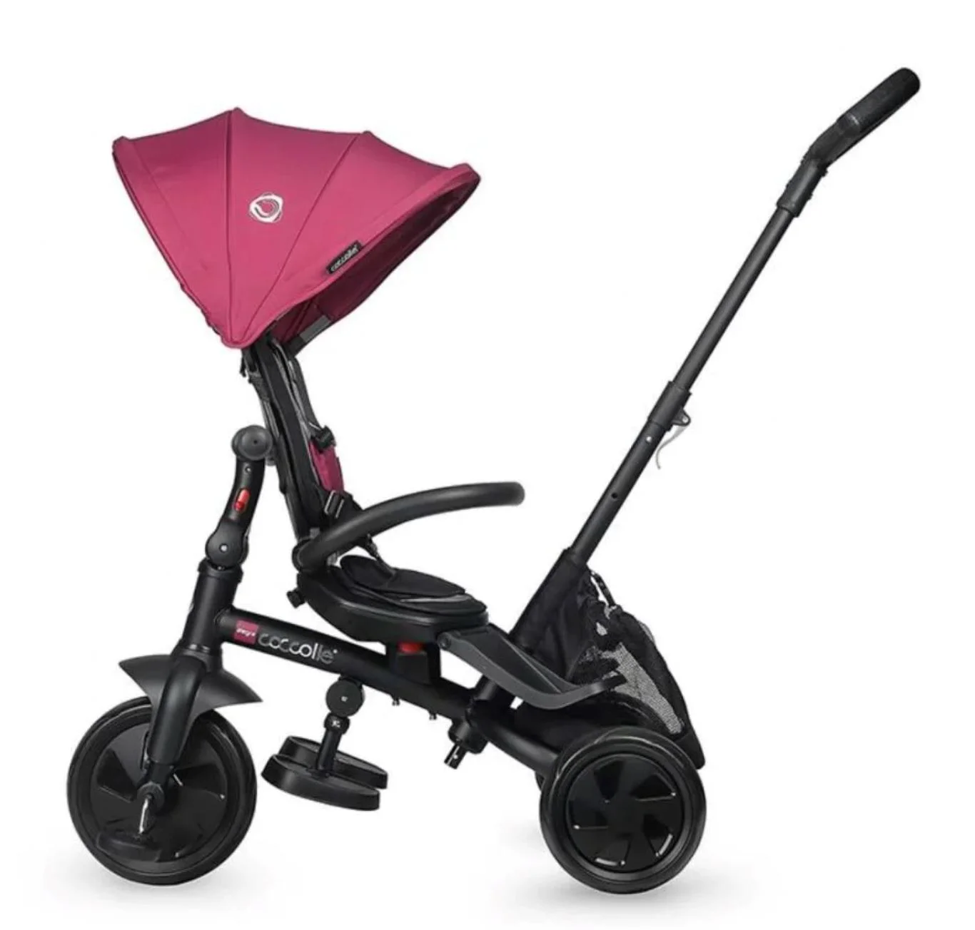 Tricicleta multifunctionala Coccolle Alegra Magenta foto