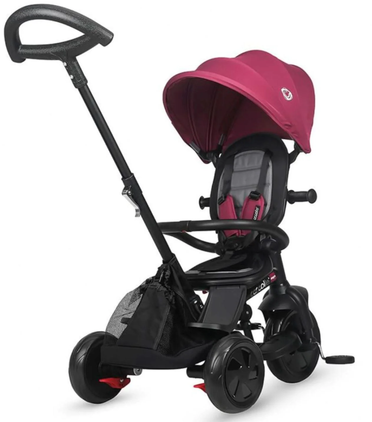 Tricicleta multifunctionala Coccolle Alegra Magenta foto