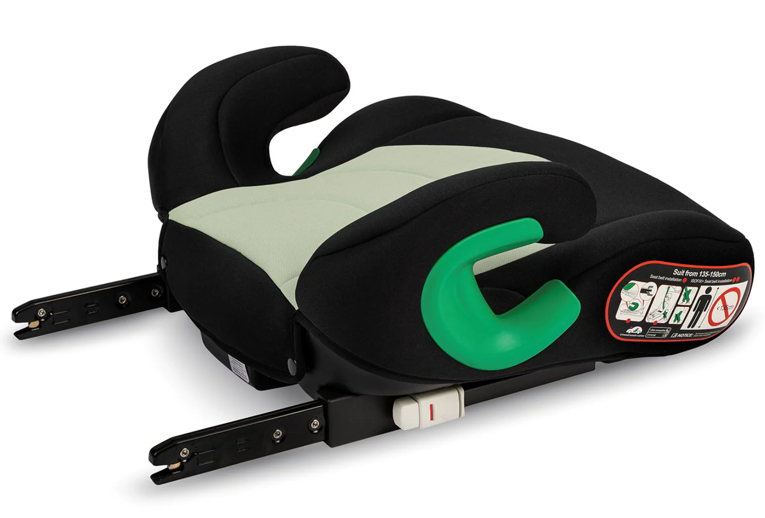 Scaun auto Momi Venko Booster, 15-35 kg, Verde foto