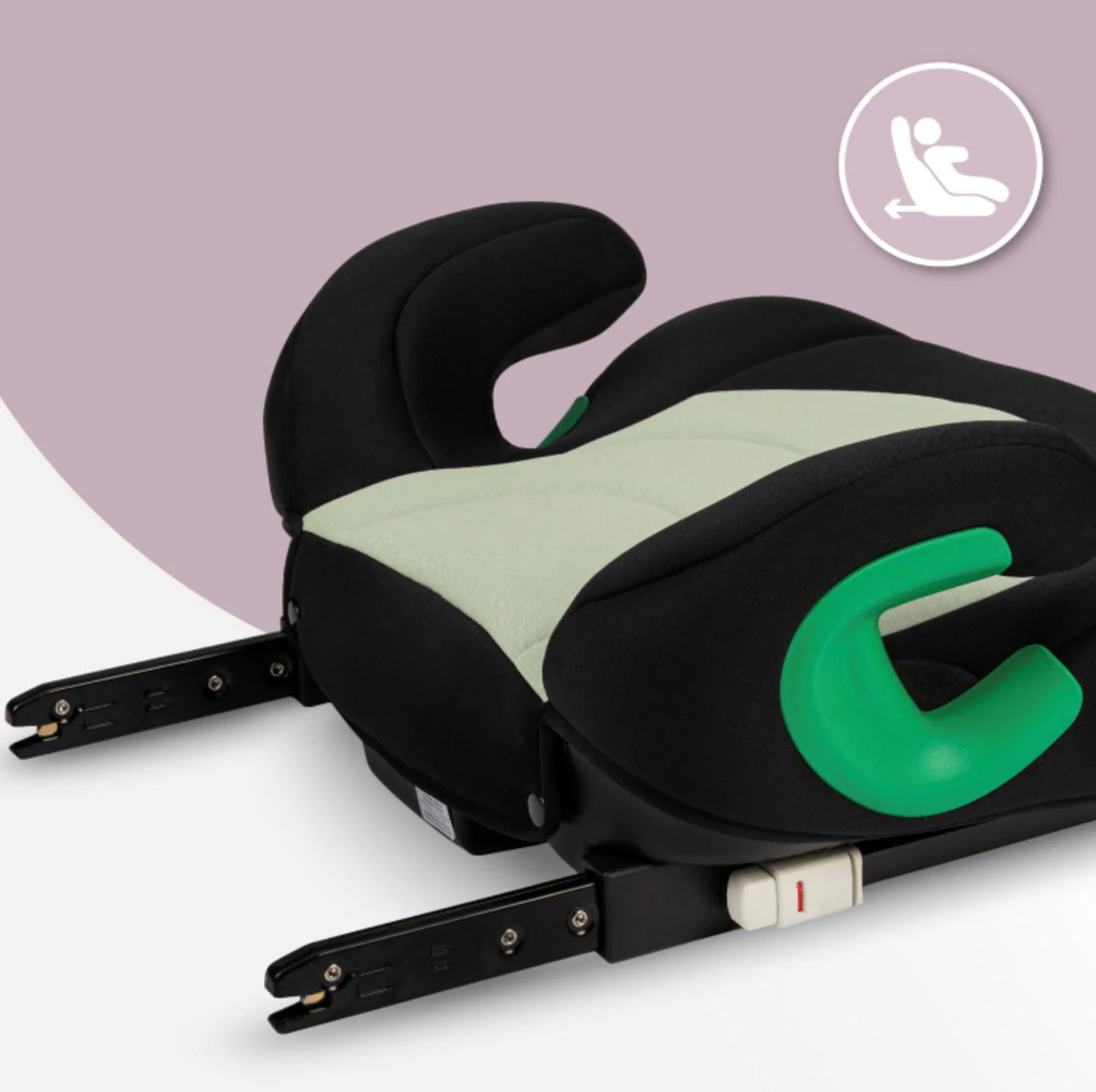 Scaun auto Momi Venko Booster, 15-35 kg, Verde foto