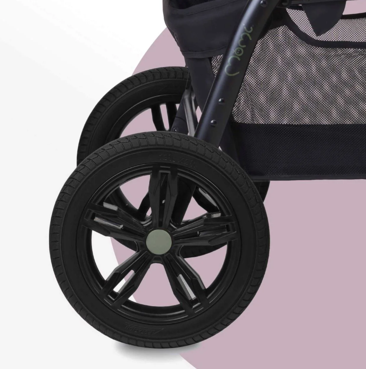 Carucior de plimbare Momi Miya Khaki foto