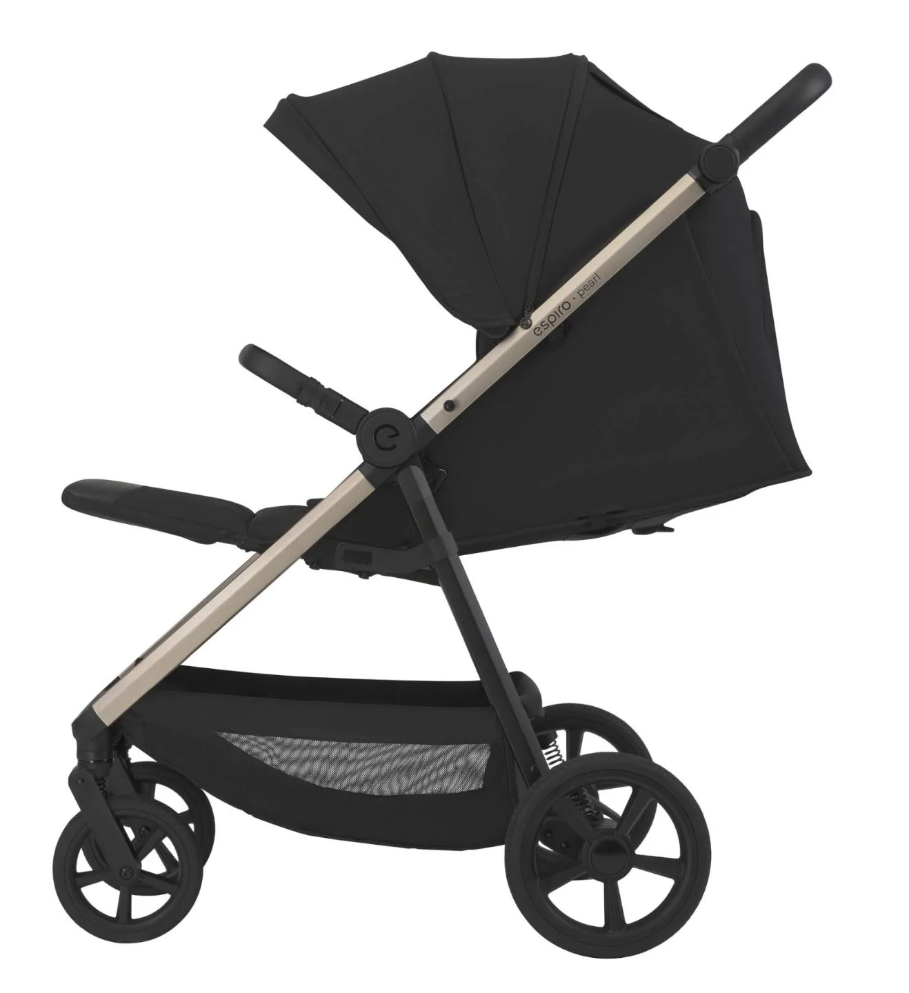 Прогулочная коляска Espiro Pearl Dynamic Черный foto