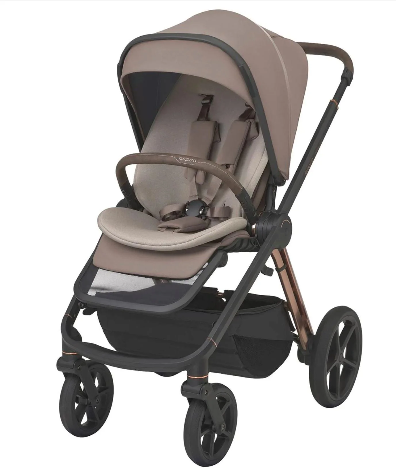 Carucior 2 in 1 Espiro Miloo 2.0 Cappuccino foto