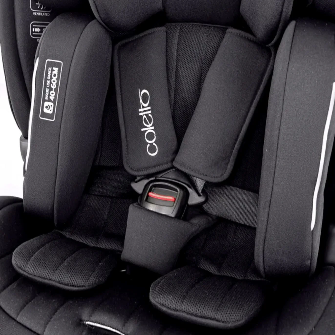 Scaun auto Coletto Ivo 360, 0-36kg, Gri foto