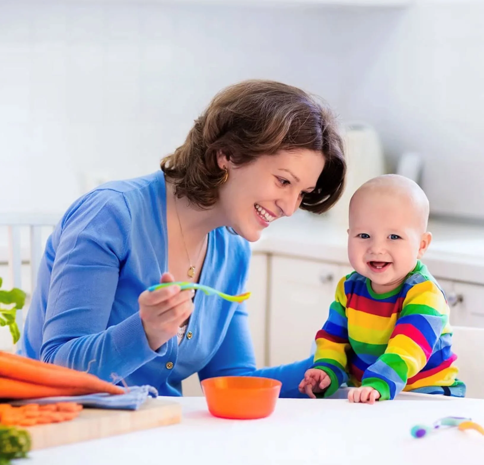 Aparat de gatit cu aburi Neno Cibo cu blender Alb foto
