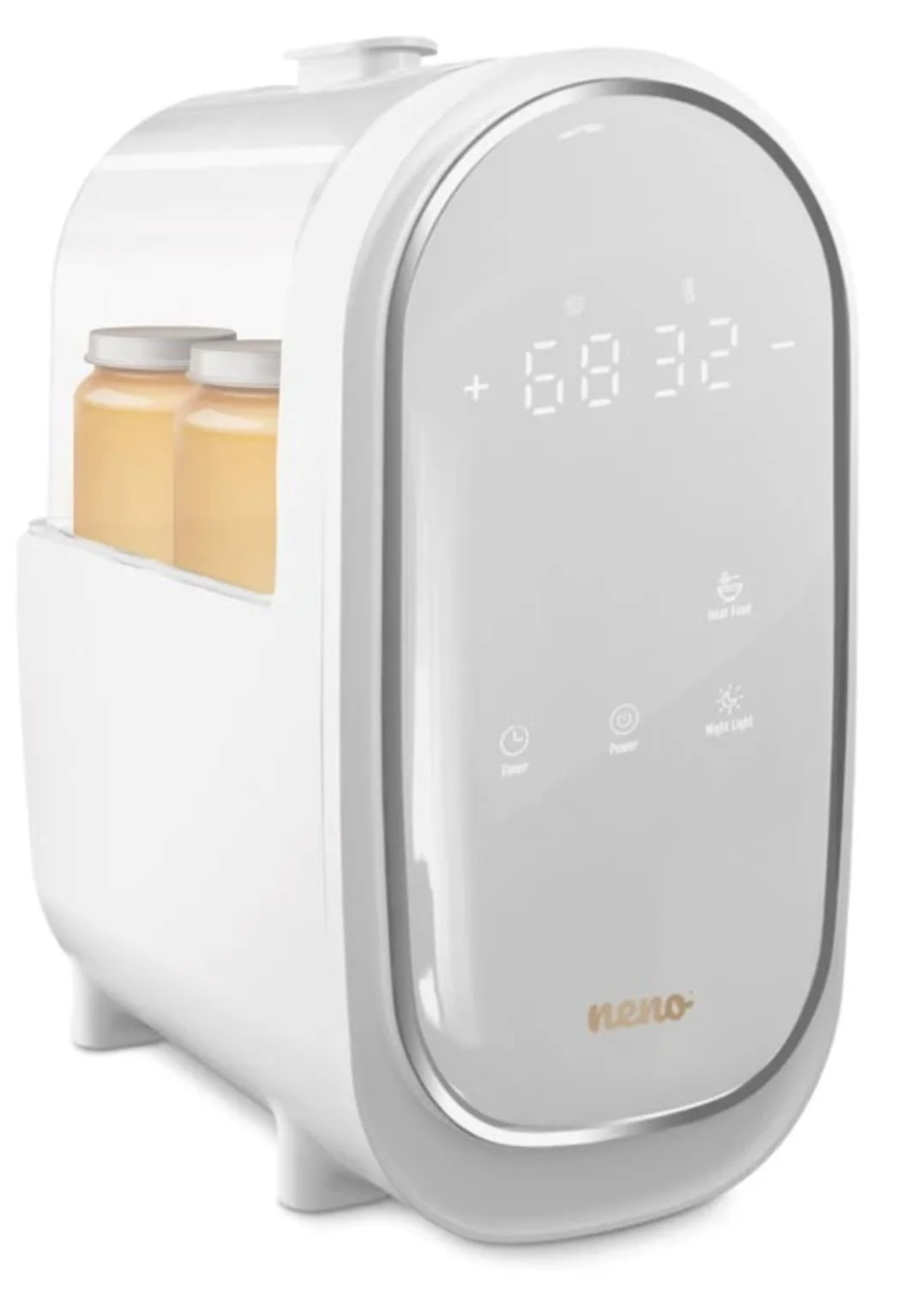 Sterilizator si incalzitor biberoane 6 in 1 Neno Lindo Alb foto