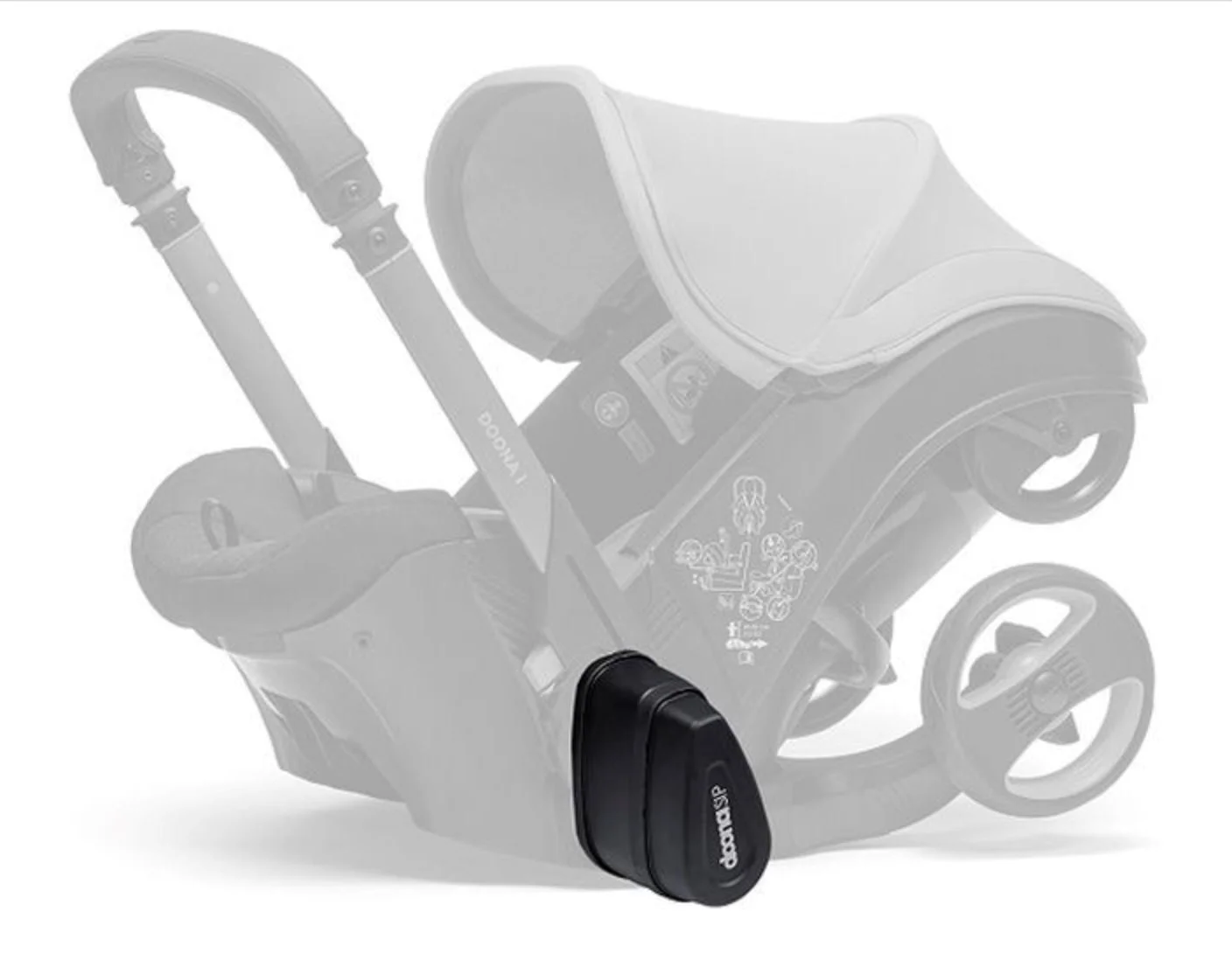 Scoica auto 2 in 1 Doona i-Size Sahara Sand foto