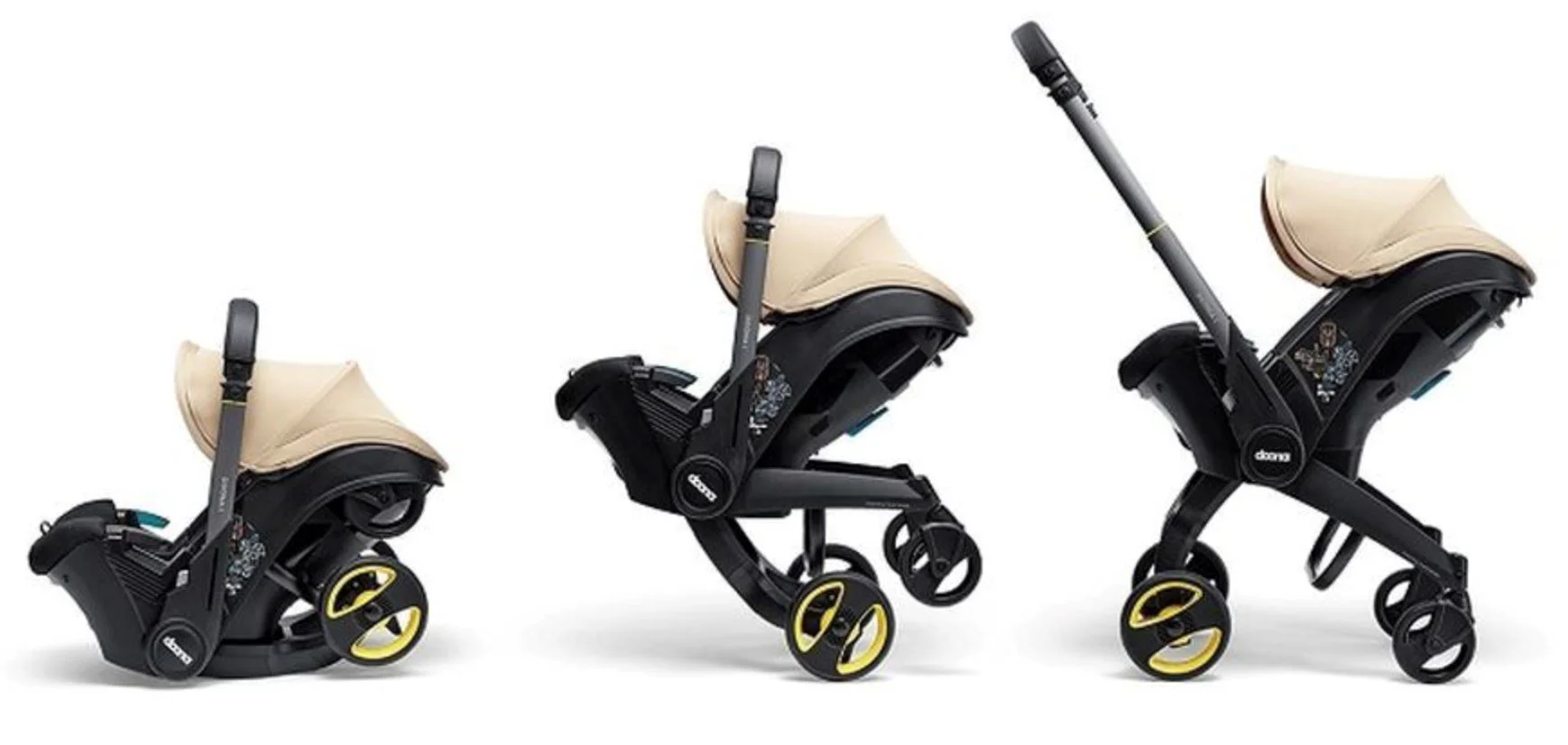 Scoica auto 2 in 1 Doona i-Size Sahara Sand foto